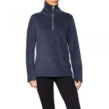 Regatta Solenne Half Zip Symmetry Fleece Sweater, Womens, Navy, 8