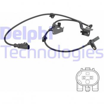 Sensor de ABS DELPHI SS20752, tipo: sensor de velocidad de la rueda, características: alta precisión en la medición, diseño duradero y resistente a condiciones adversas, fácil instalación, compatible con múltiples modelos de vehículos