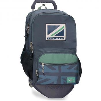 Mochila adaptable Pepe Jeans Tom 46cm dos compartimentos
