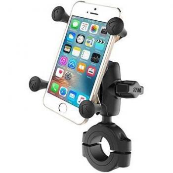 Soporte para Smartphone RAM Mounts Torque L con X-Grip para Manillar y Tubos - Color Negro