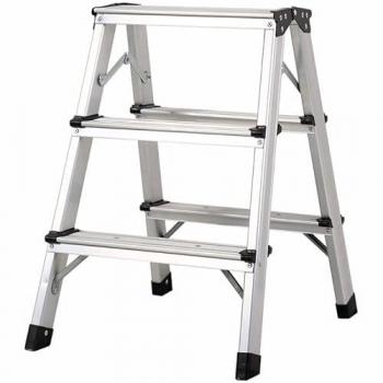 Escalera Plegable de Aluminio de 3 Peldaños