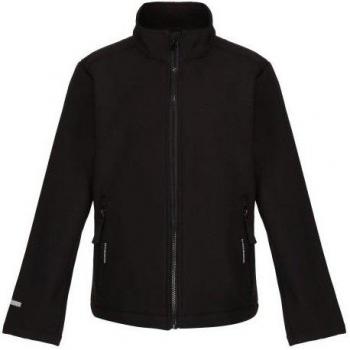 Chaqueta Softshell Regatta Ablaze para Niños/Niñas, 2 capas, impermeable, transpirable, con capucha ajustable y bolsillos laterales