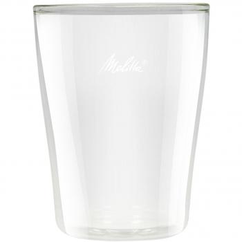 Set de 2 Vasos de Cristal Doble Medianos, 200ml