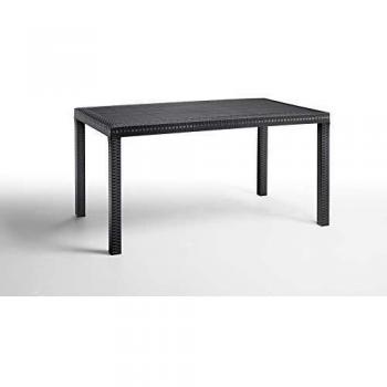 BICA 9094.4 Houston - Mesa de Color Antracita, 150 x 92 x 9 cm, 150 x 92 x 74 cm