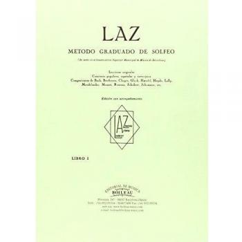 LAZ con acompañamiento - Libro I: Método graduado de Solfeo