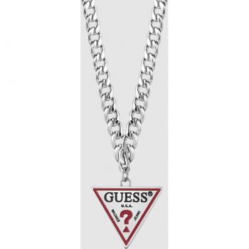 Gargantilla Guess Triángulo de Acero
