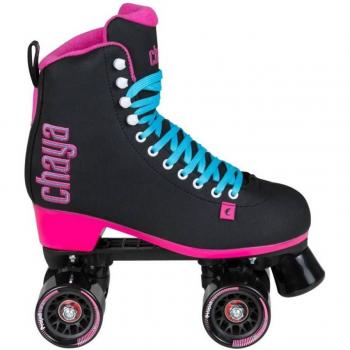 Patines 4 Ruedas Chaya Melrose Negro-Rosa