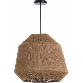 Lámpara de Techo Mai 7hSevenOn Deco - Modelo Bohemio de Metal y Algas Marinas - Decoración Hippie para Comedor y Salón