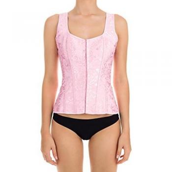 Corset Alexis recto Rosa
