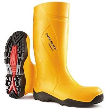 Bota de seguridad Purofort+ S5 CI SRC tamaño 44 color amarillo DUNLOP