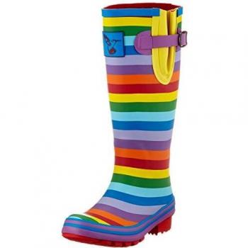 Botas de lluvia mujer Rouchette Rainbow multicolor 39 EU