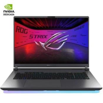 Portátil Gaming ASUS ROG Strix G18 18 Intel Core Ultra 9-275HX, 32GB RAM, 1TB SSD, NVIDIA RTX 5080, Sin Sistema Operativo - Gris Eclipse