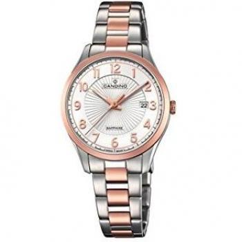 Reloj de mujer Candino C4610/1 Couple de acero color plata