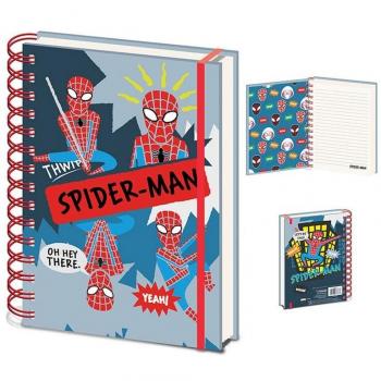 Cuaderno A5 Espiral Sketch Spider-Man Marvel