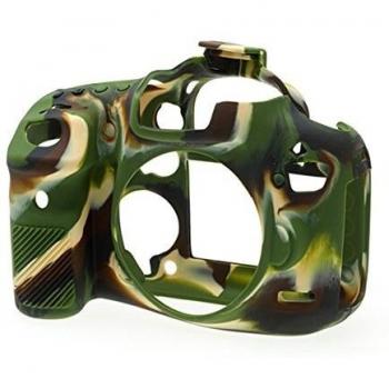 EasyCover Silicone Armor Skin Case Cover Protector for Canon 7D Mark 2 Camera - Camouflage