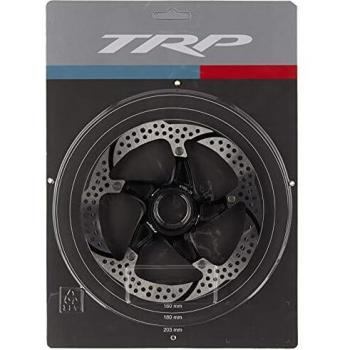 TRP TR-25 - Disco de Freno - Center Lock Negro/Plateado Diámetro 160mm 2018