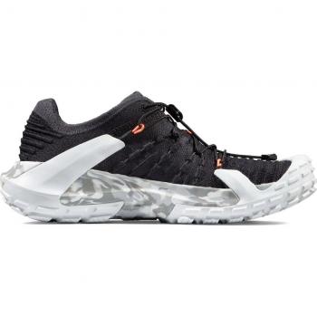 Mammut Zapatillas de mujer HUECO KNIT II LOW, color negro y blanco, talla 39(1/3)