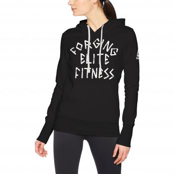 Reebok Fef Sudadera, Mujer, Negro, M