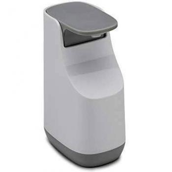 Joseph Joseph Bathroom Slim Compact Soap Dispenser- White/Grey