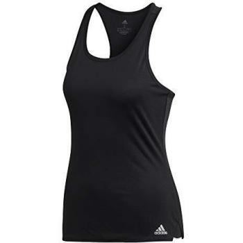 adidas Club Tank Camiseta sin Mangas, Mujer, Black/Matte Silver/White, L