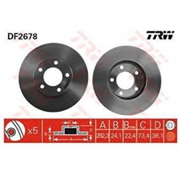 TRW Brake Disc DF2678