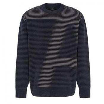 Armani Exchange Men's Navy Blue Casual Sweater XL - A LINE Capsule Collection
