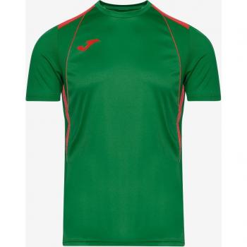 Camiseta manga corta Joma Championship VII hombre/niño verde rojo
