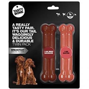 Tasty Bone Juguete, Pack de 2