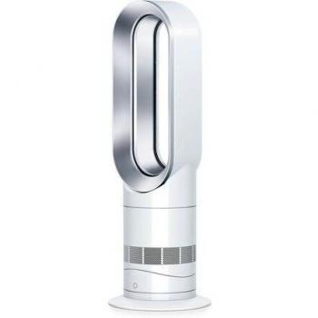 Dyson AM09 Hot and Cool Fan - White and Silver by Dyson