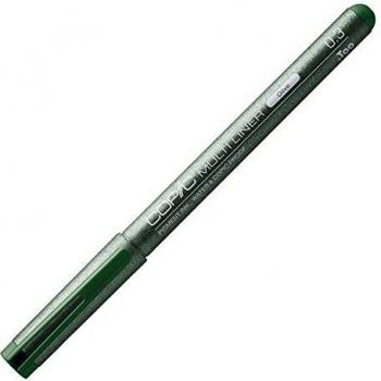 Marcador Copic Multiliner Color Oliva 0,3 mm Punta Fina