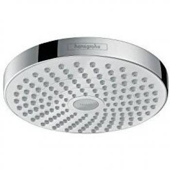 Hansgrohe 26522400 Croma Select S 180 ducha fija, 2 tipos de chorro, blanco/cromo