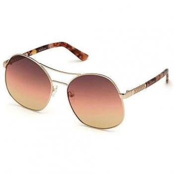 Guess by Marciano Women's Oval Gradient Sunglasses GM0807 Rose Gold One Size