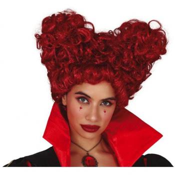 Peluca Pelirroja Estilo Corazón