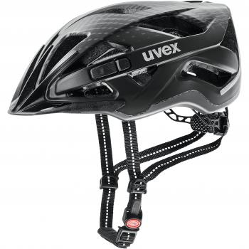 Uvex City Active Casco de Bicicleta, Adultos Unisex, Black Mat, 56-60 cm