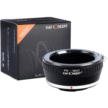 K & F Concept Adaptador de Lente Micro Cuatro tercios M4/3 MFT