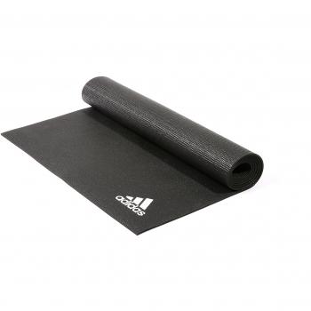 adidas ADYG-10400BK Esterilla Yoga, Negro, 4 mm