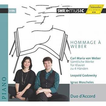 Weber Tribute - Duo for Piano Four Hands (2 CDs)