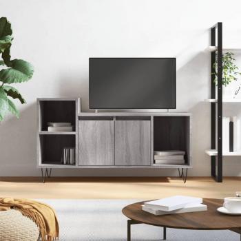 Mueble para TV gris Sonoma 100x35x55 cm madera multicapa