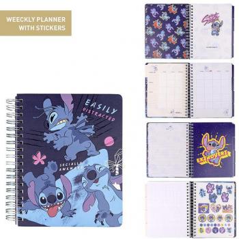 Planificador Semanal STITCH - Diseño Único y Licencia Oficial