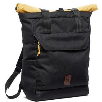 Bolsa Tote Ruckas Negro de Chrome, tipo bolsa con diseño ergonómico, material resistente al agua, compartimento principal espacioso, correas ajustables y acolchadas, múltiples bolsillos para organización y estilo urbano moderno