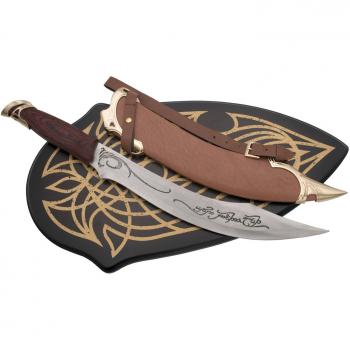 Cuchillo de Aragorn de El Señor de los Anillos - Réplica Auténtica con Soporte