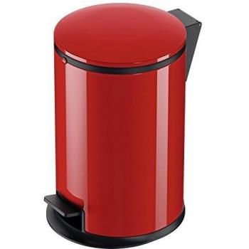 Hailo Pure 16 Recogedor, Metal, Rojo, 32 x 32 cm