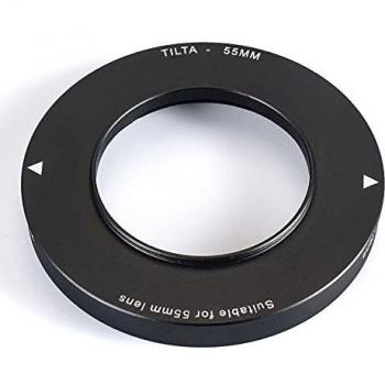 Anillo Adaptador TILTA 55mm para Mattebox Mini MB-T15 con soporte para lentes de 55mm, 58mm, 67mm y 77mm