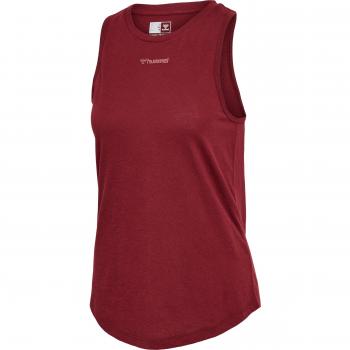 Camiseta de Tirantes Deportiva para Mujer Hummel MT Vanja Rojo XS