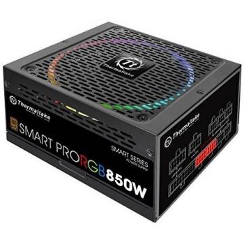Thermaltake Smart Pro RGB - Fuente de alimentación 850 W, Color Negro