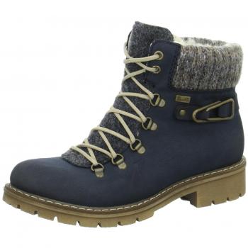 Rieker Women's Y9131 Fashion Boot, Blue, 5 UK