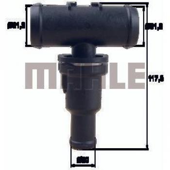 Termostato de refrigerante MAHLE TH 53 75