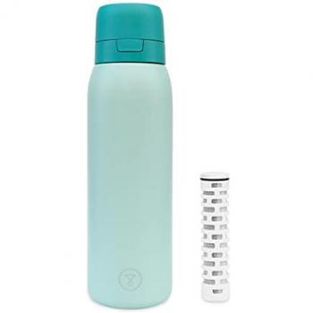 Botella Térmica Reutilizable con Filtro Tappwater - Filtra +80 Contaminantes, Libre de BPA, 750ml, Doble Pared y a Prueba de Fugas
