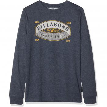 BILLABONG Guardiant tee LS Boy Camiseta de Manga Larga, Niños, Azul