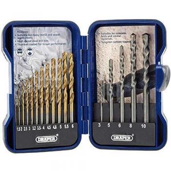 Draper 18551 - Set de brocas combinadas